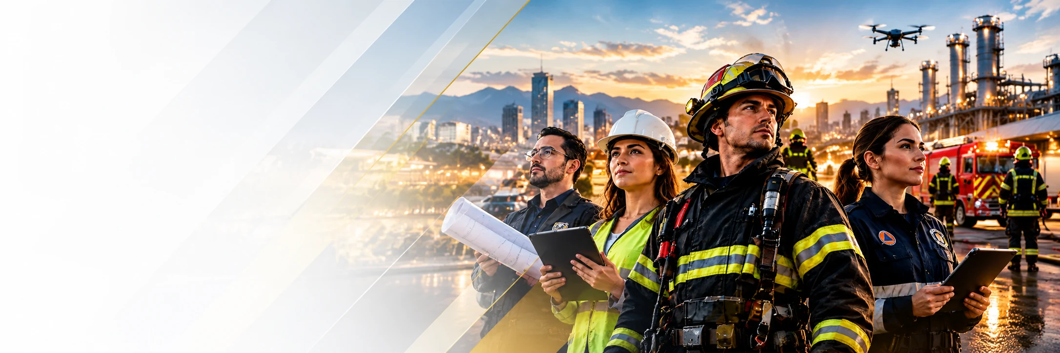 Profesionales de ingeniería, investigación, protección civil y emergencias